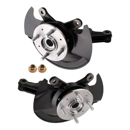 2X Front Wheel Hub Bearing Steering Knuckle Assy for Honda Civic (CNG) 51215-S5A-J30