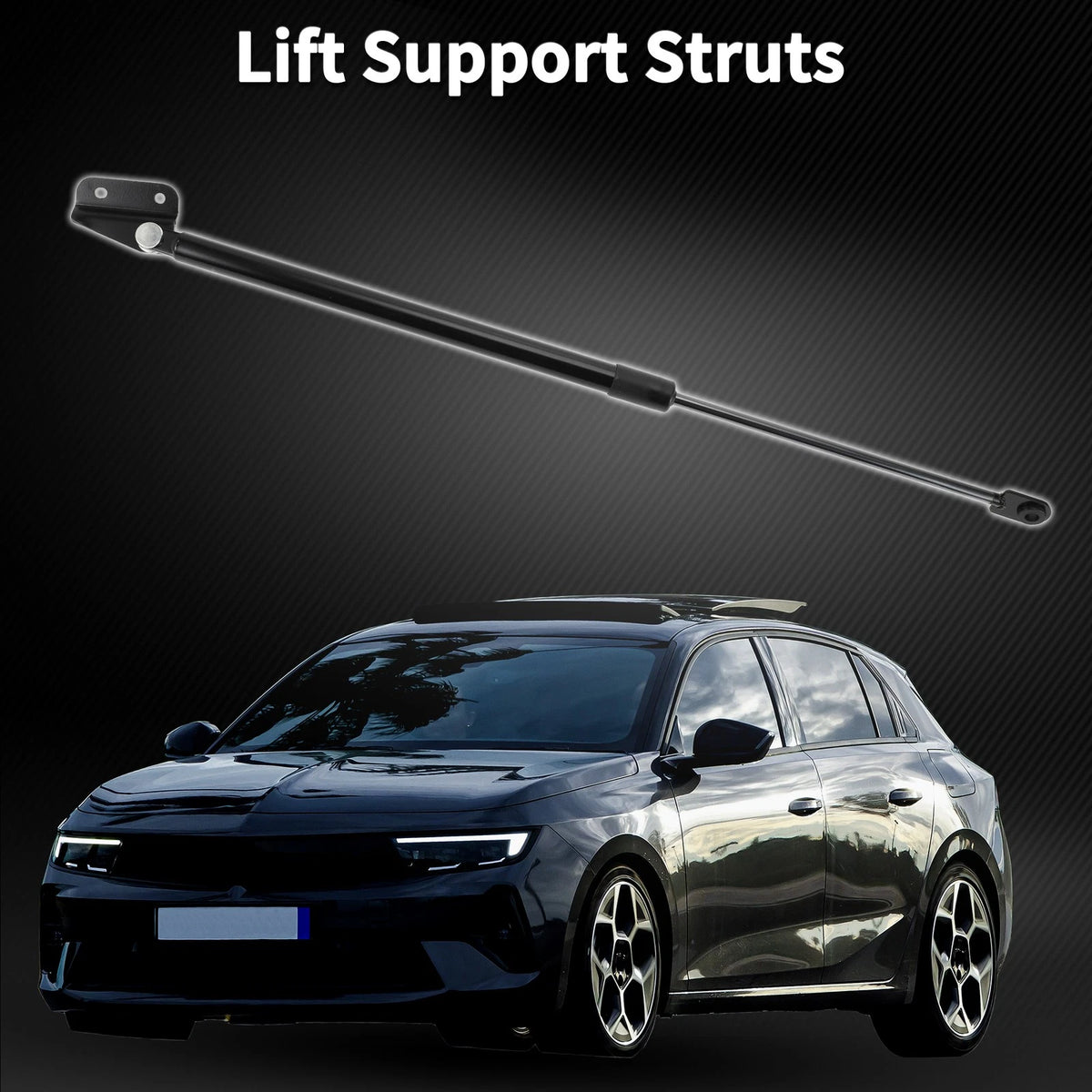Rear Hatch Lift Supports Struts Gas Spring for Opel Agila (B) (H08) (2008–2014)