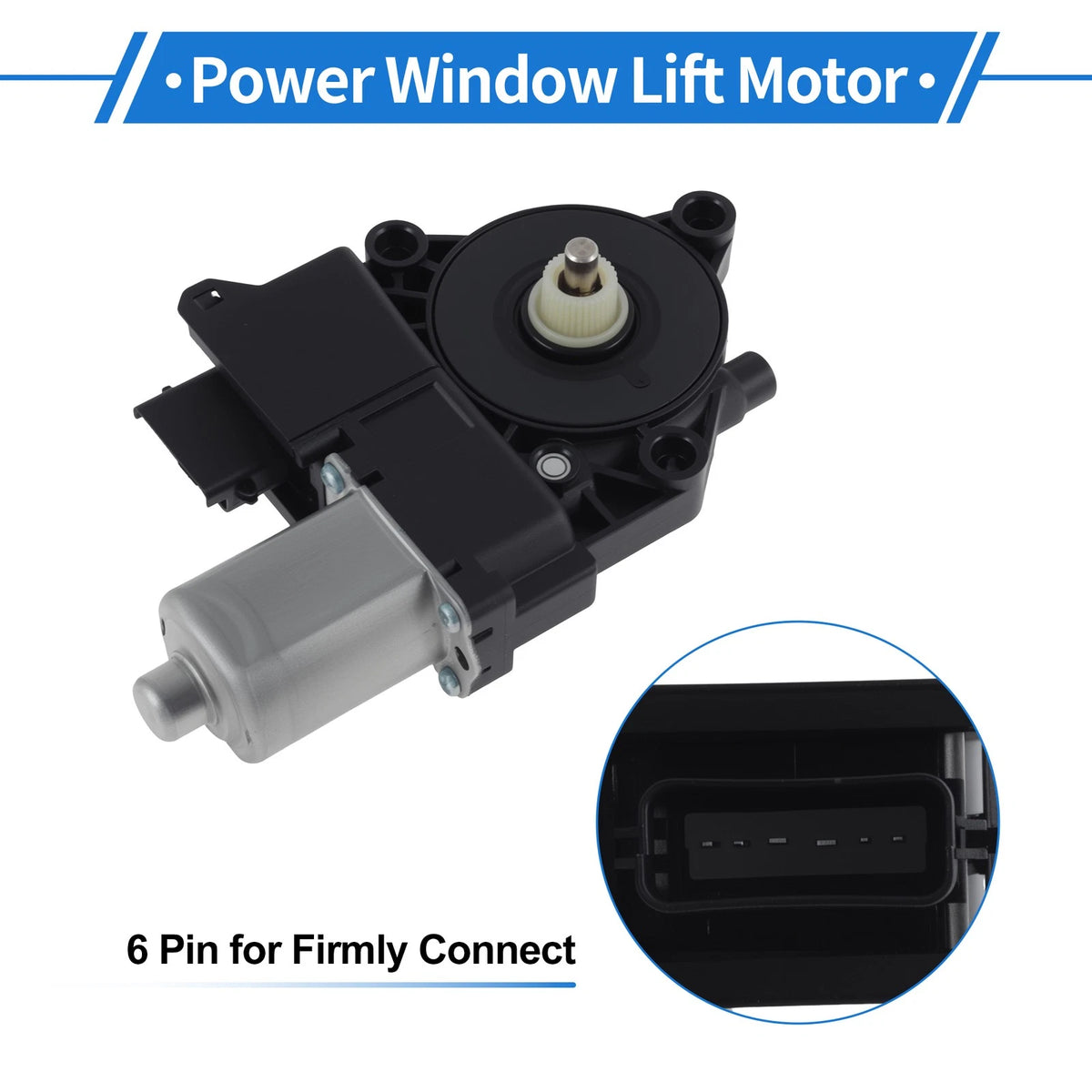 Left Front Power Window Regulator Lift Motor 82450A9210 for Kia Sedona (2019–2021)