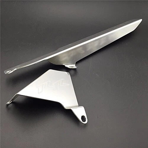 Silver Chain Guard Cover for Honda CBR954RR (2002–2004) / CBR929RR (2000–2001)