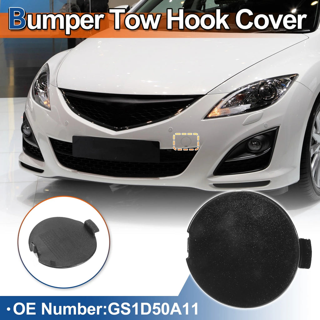 Tow Hook Cover for Mazda 6 (2008–2012) No.GS1D50A11 Black