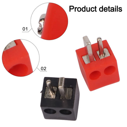 20PCS 2 Pin Audio Video Adapters for Home Theater Systems