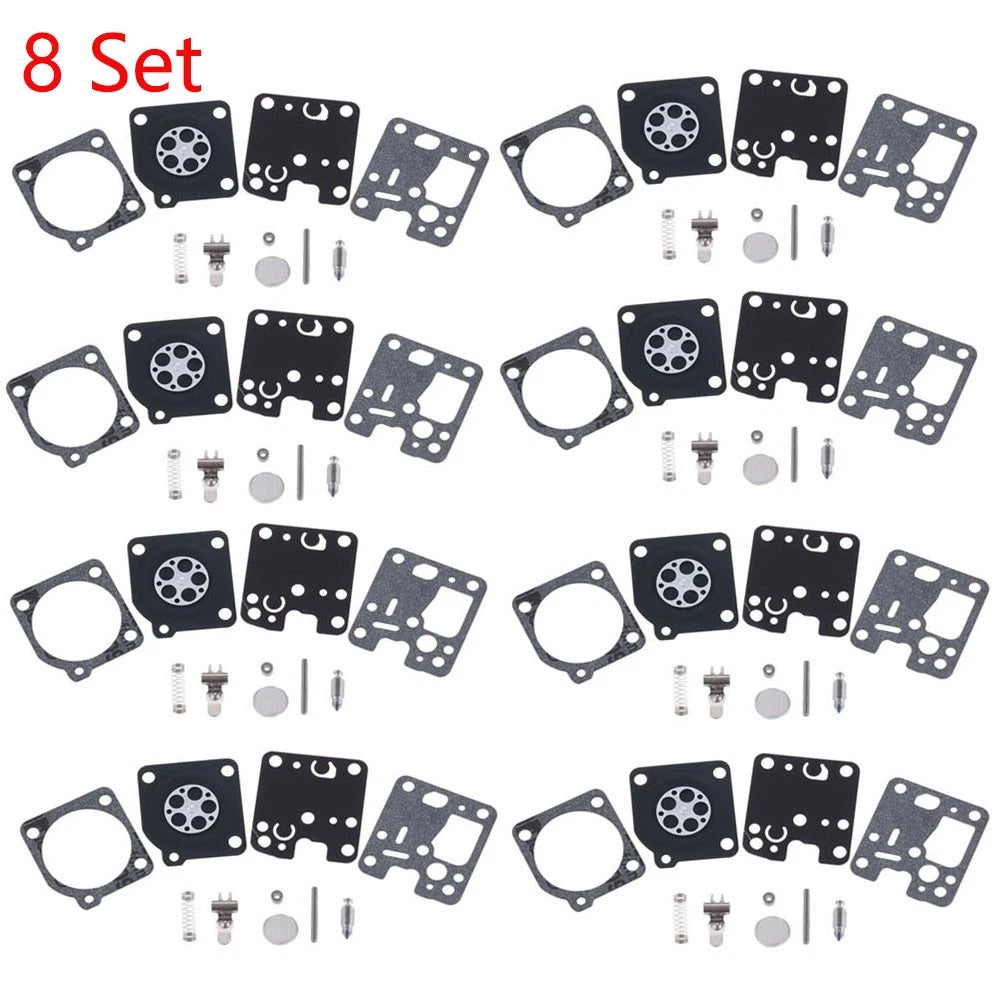 8x Carburetor Gasket Kit for Echo SRM-225 PB-251 (Zama RB-123 RB-188)