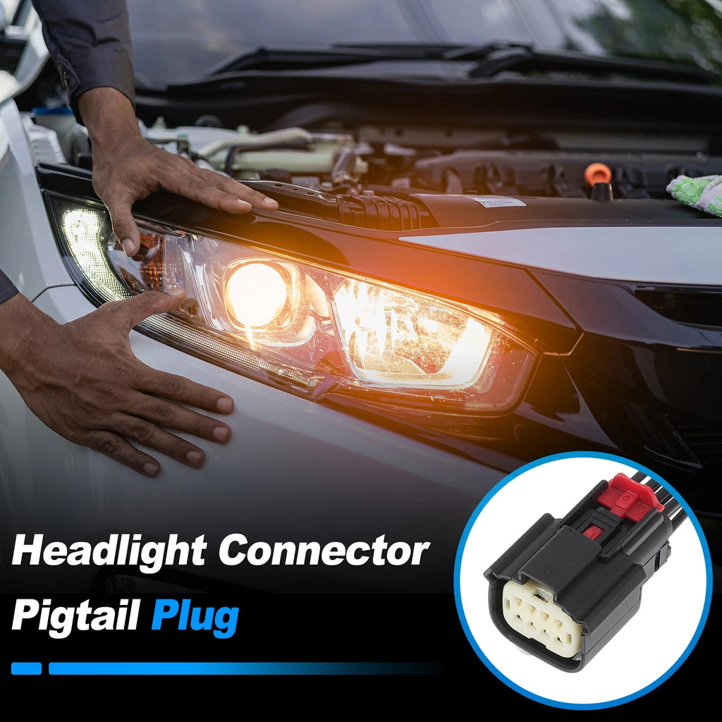 LED Headlight Connector 8-Wire Replacement for Dodge Durango (2021–2022)
