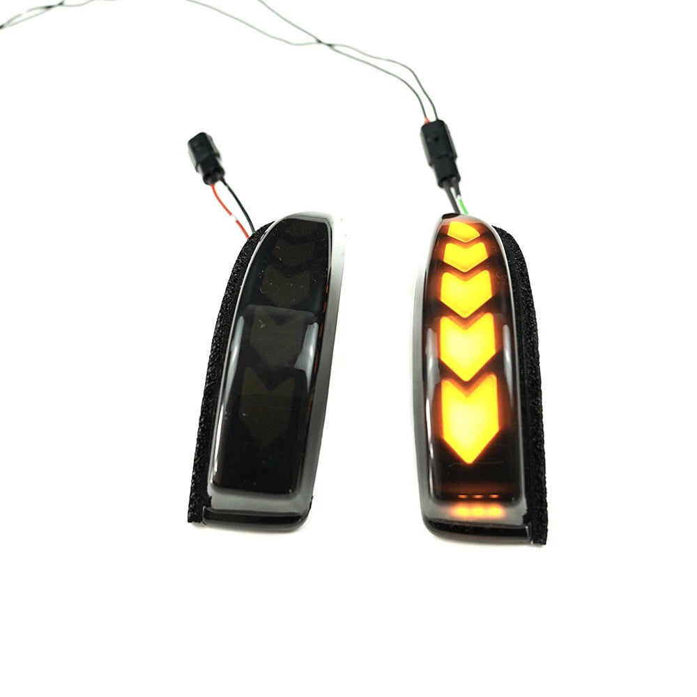 Sequential Side Mirror Signal Light Smoked for Toyota Camry Corolla Avalon (2012–2023)