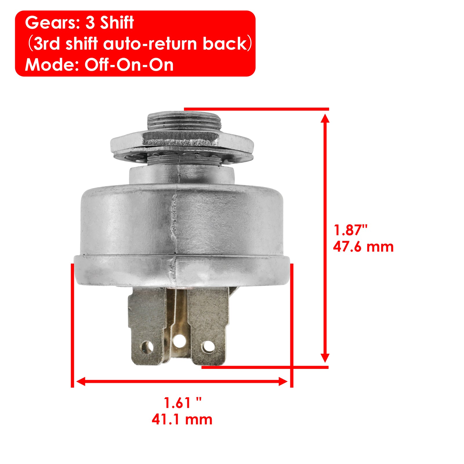 Ignition Switch Replacement for Husqvarna CT130 CT135 CT150 CT160 (2000–2010)