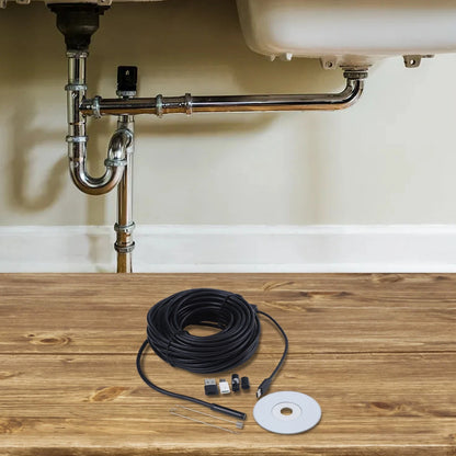 15m Waterproof Pipe Inspection Camera for Sewer Drain Cleaning