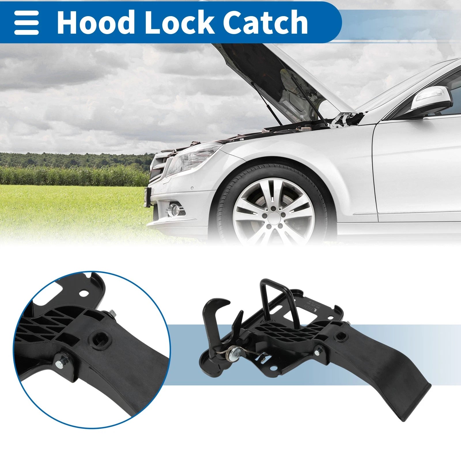 Hood Latch Assembly for Audi Q5 (2009–2017)