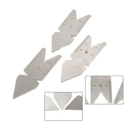 Centre Gauge Fishtail Thread Screw Cutting Gauge Metric 60 55 Degree Tool