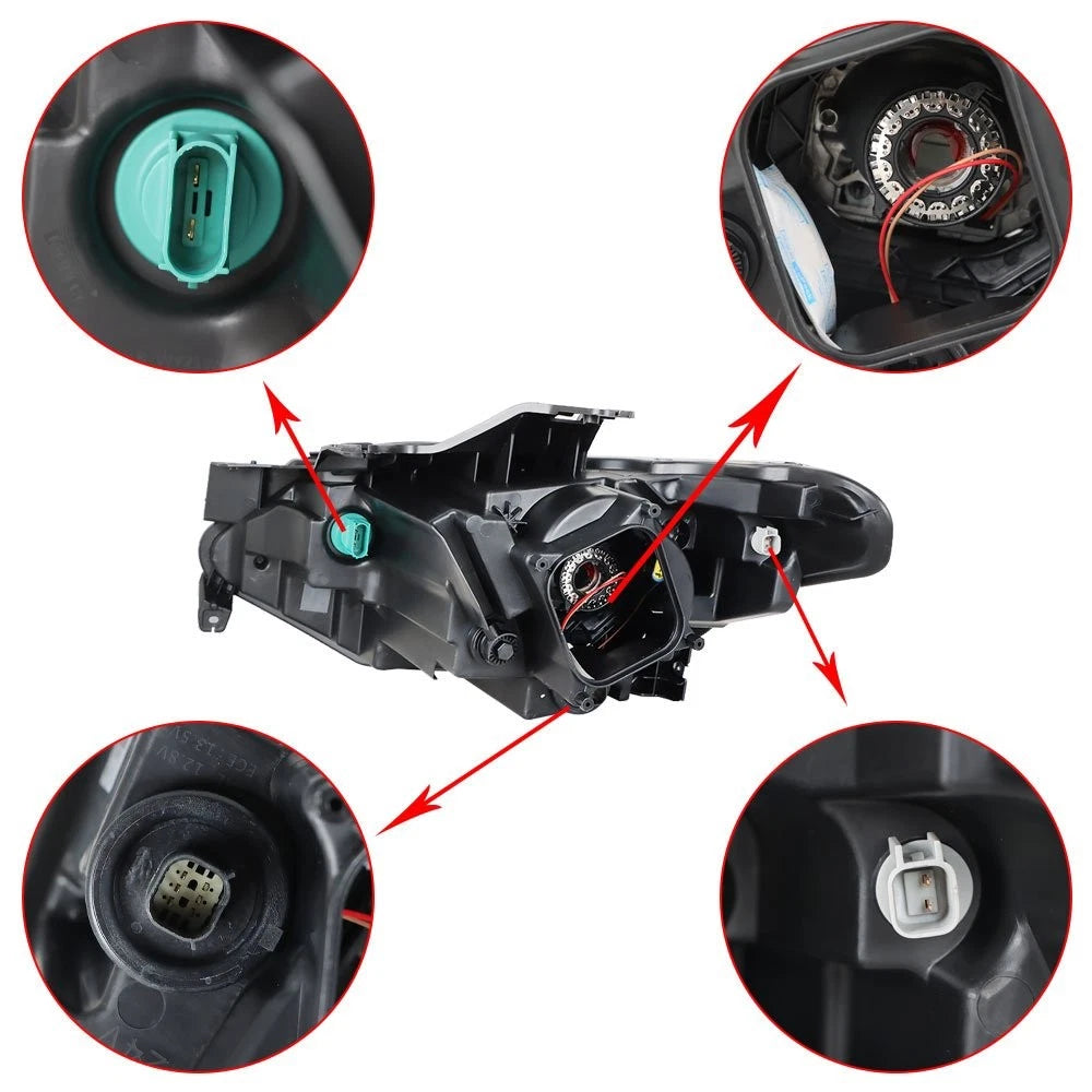 LED DRL Headlight Assembly for Chevy Traverse (2018–2021) Passenger Side