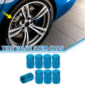 Tire Valve Stem Caps 11x16mm Replacement for Car SUV Bike (8 Pack)