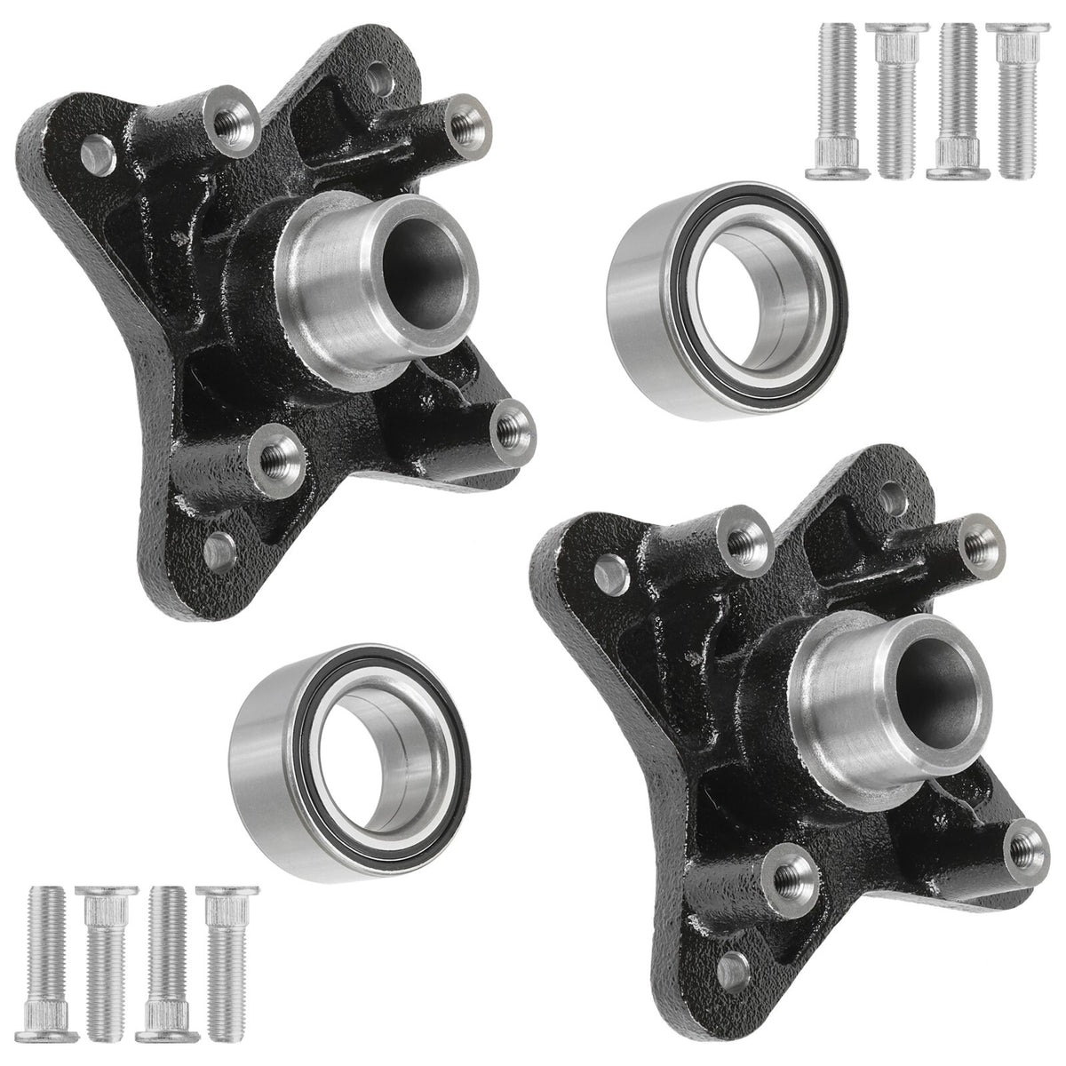 Rear Wheel Hub Bearing Kit W Bolts for Polaris RZR 4 XP 900 (2012–2013)