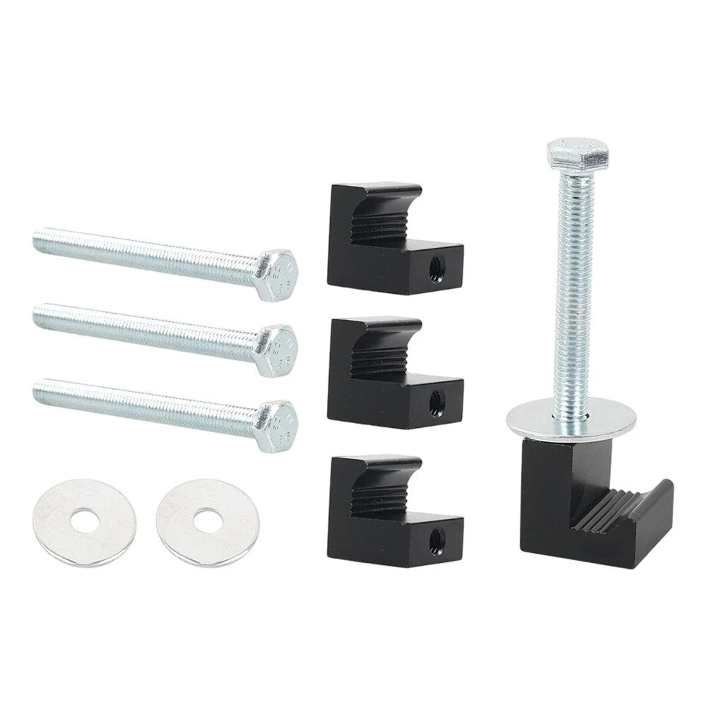 Aluminum Alloy J-Type Clip for Securing Car Toolbox to Trunk or Cargo Area