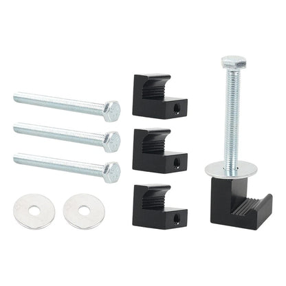 Aluminum Alloy J-Type Clip for Securing Car Toolbox to Trunk or Cargo Area
