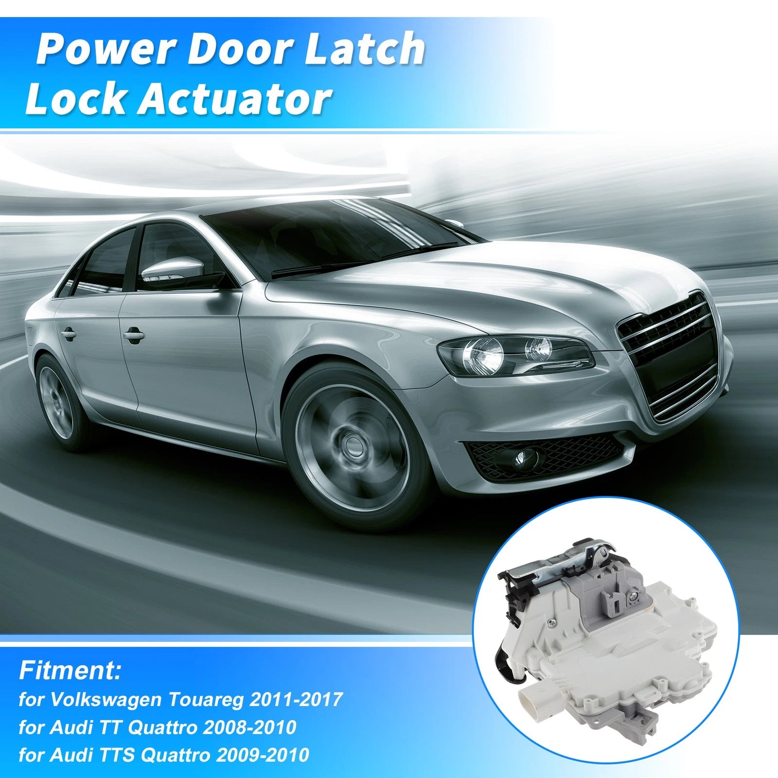 Power Door Lock Actuator Front Right for Volkswagen Touareg (2011–2017)