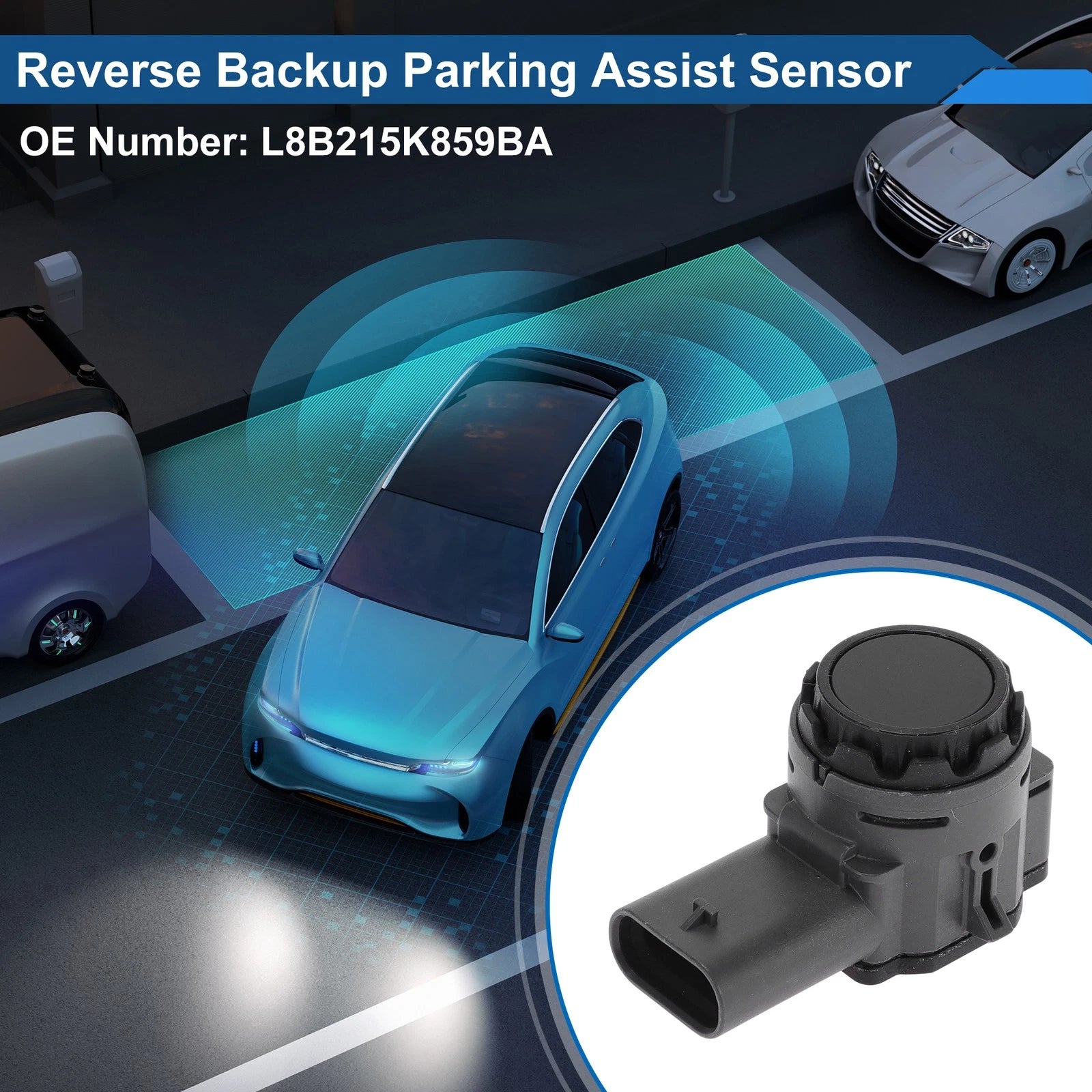Reverse Backup Parking Sensor for Jaguar I-Pace (2018–2024) No.L8B215K859B