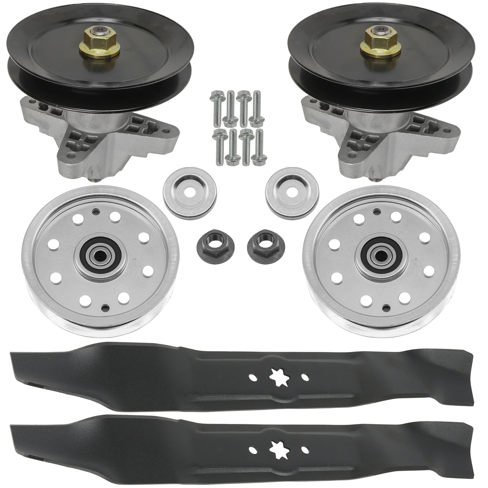 Deck Spindle with Blade for Troy-Bilt Pony Range Rider Super Bronco 42" (1997–2010)