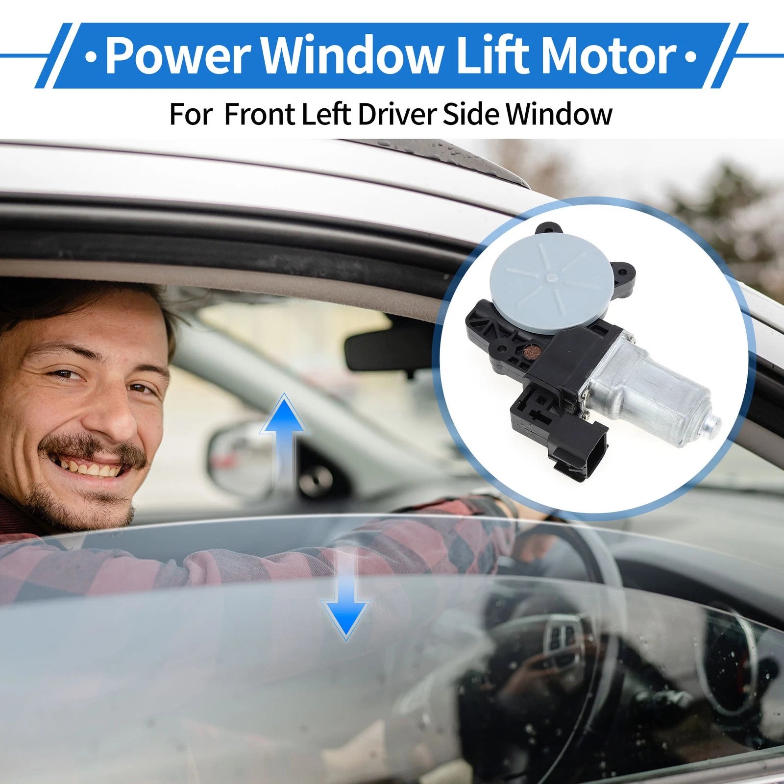 Power Window Regulator Lift Motor for Ford Focus (2012–2018)