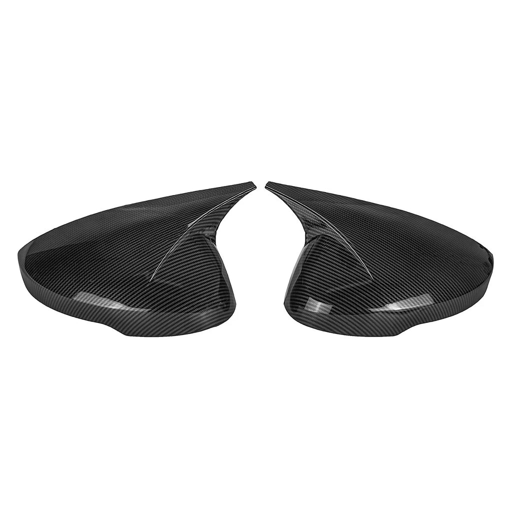 2X Carbon Look Rear View Side Mirror Cap Covers with LED for Acura Integra (2023–2026)