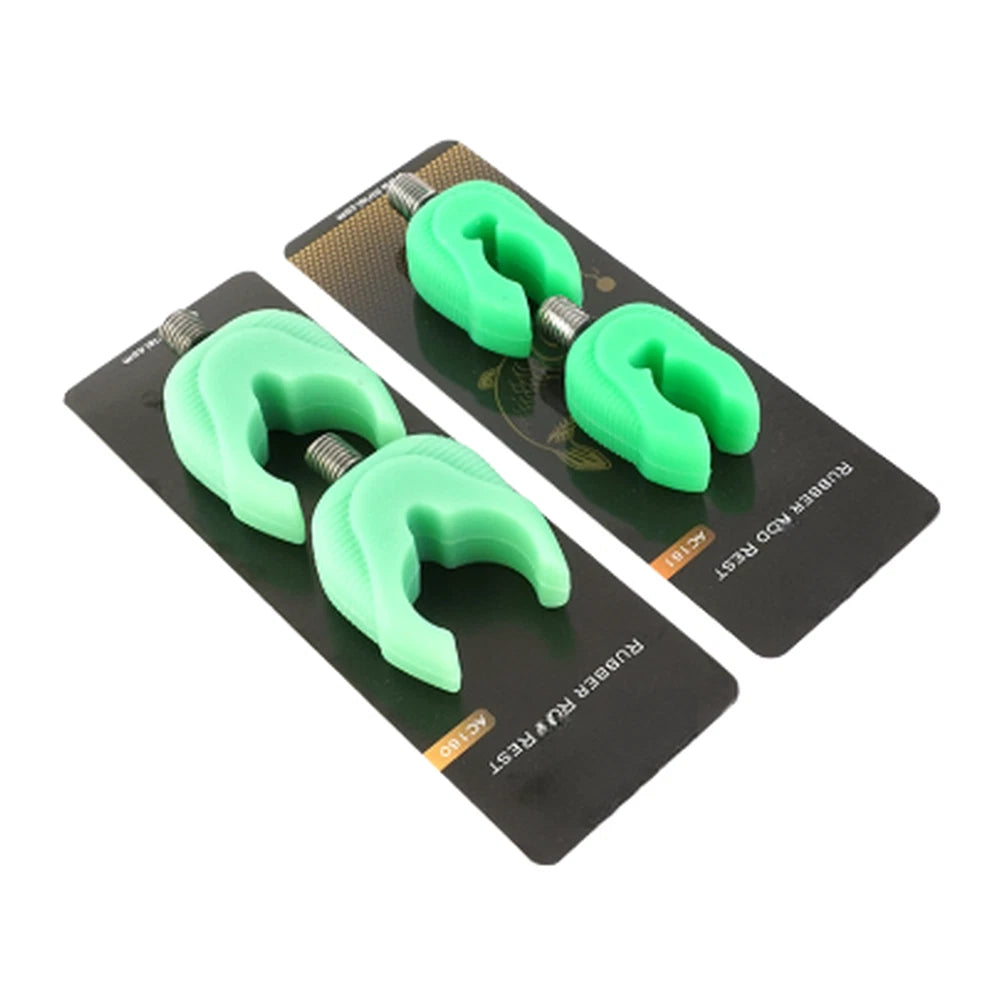 2pcs Rod Rests for Carp Fishing with ABS Support Base