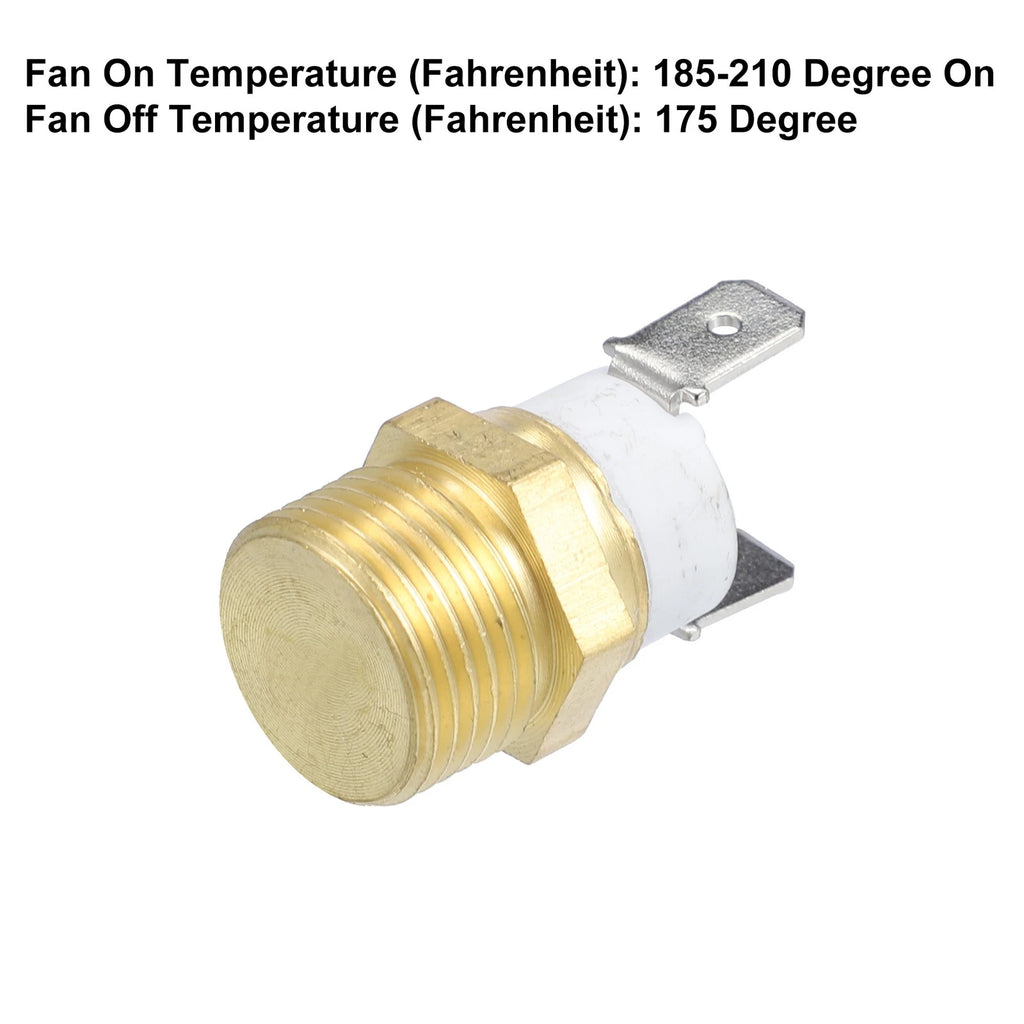 Radiator Sensor Switch for Car (195-210 Degrees On, 175 Degrees Off)