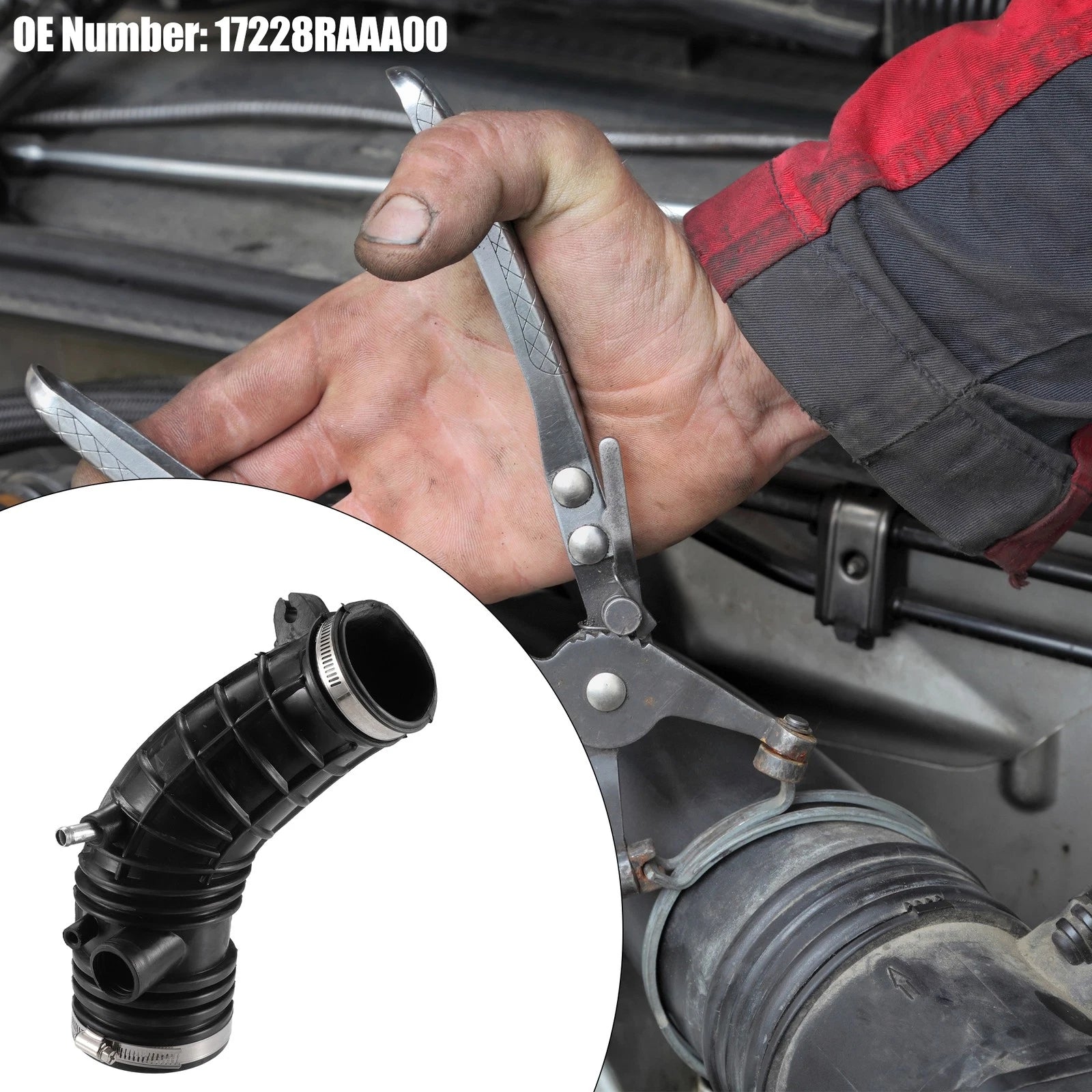Engine Air Intake Hose Replacement for Honda Accord 2003-2004
