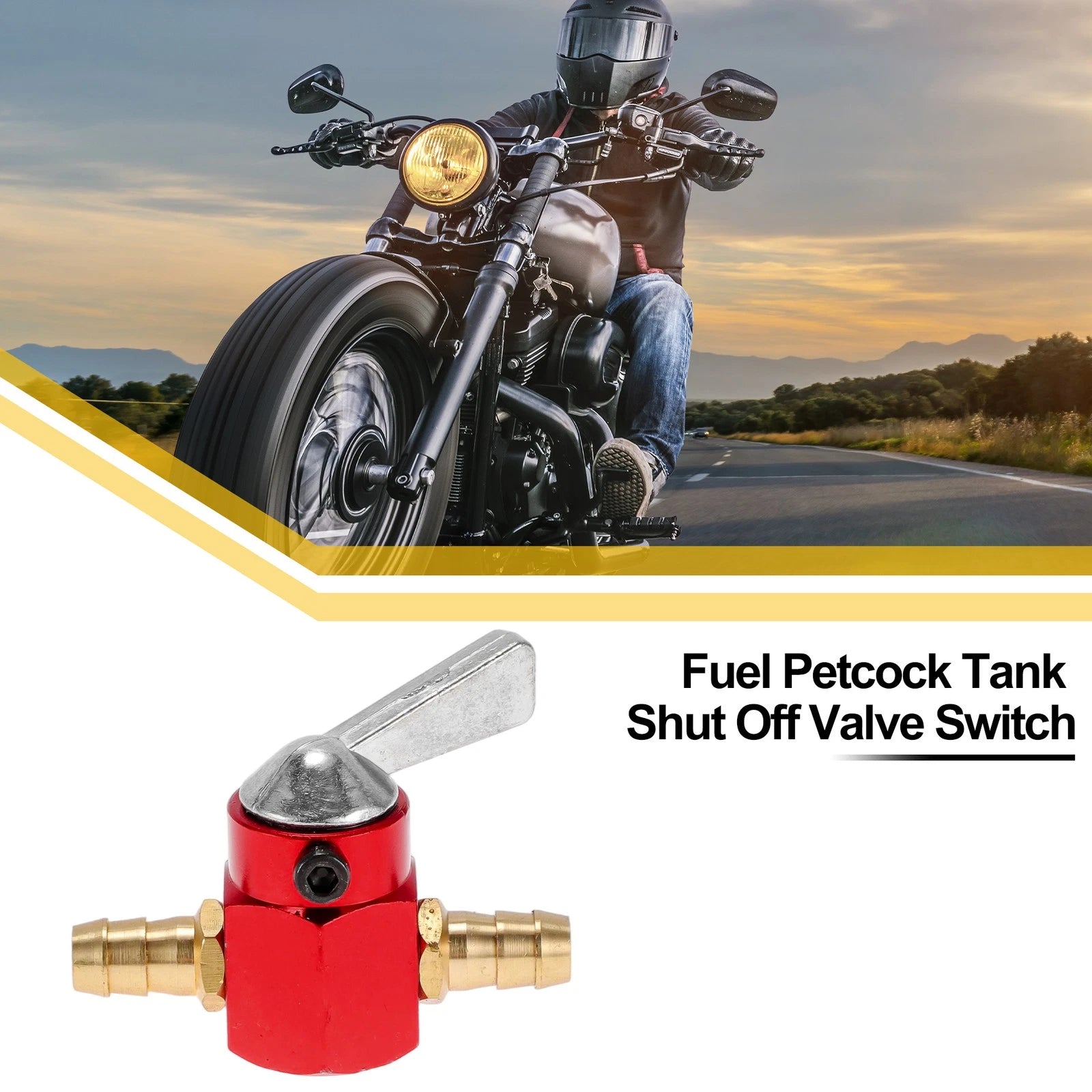 Fuel Valve Petcock for Gas Tank Switch (Compatible with )