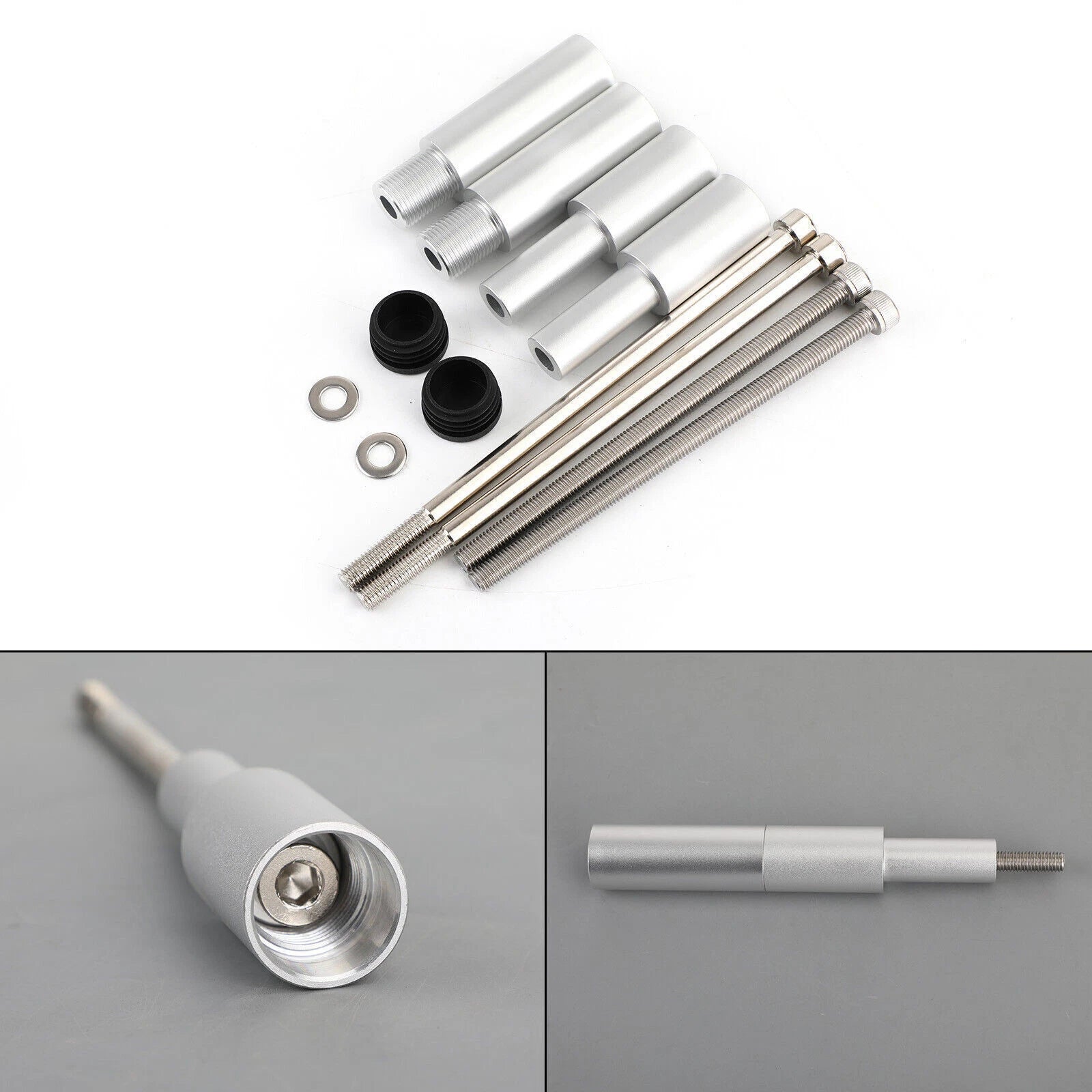 Spot Fog Driving Light Rod Holder for BMW R1200GS R1250GS Adventure (2014–2021)