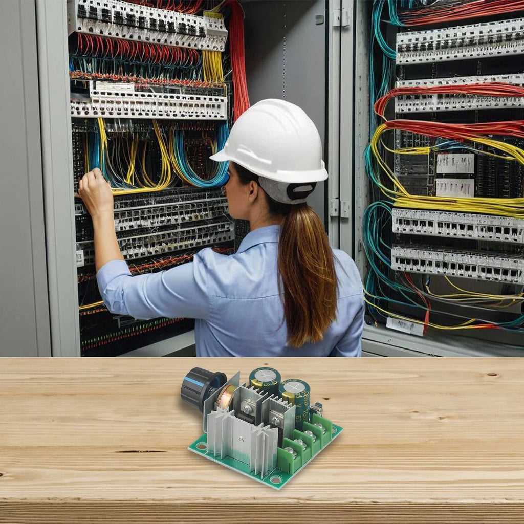 10A DC Motor Speed Controller with Fuse for Automotive Applications