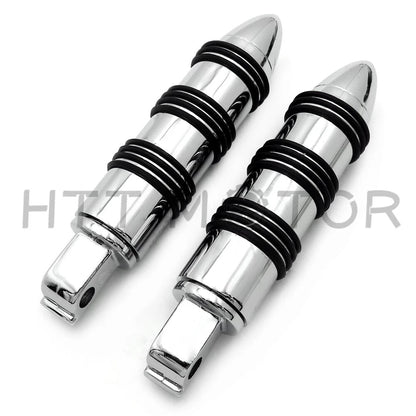 Chrome Foot Pegs for Victory Hammer Vegas 8 Ball (Front & Rear)