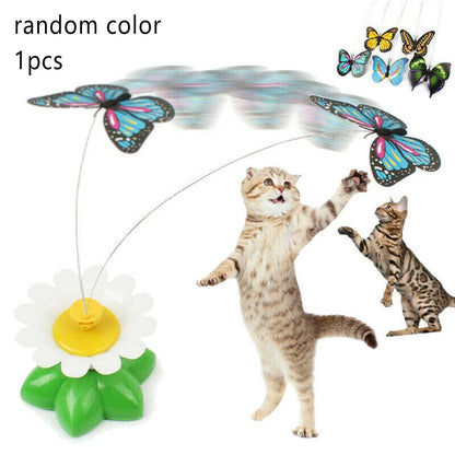 Electric Rotating Bird Toy for Cats - Teaser Fun Kitten Play AU