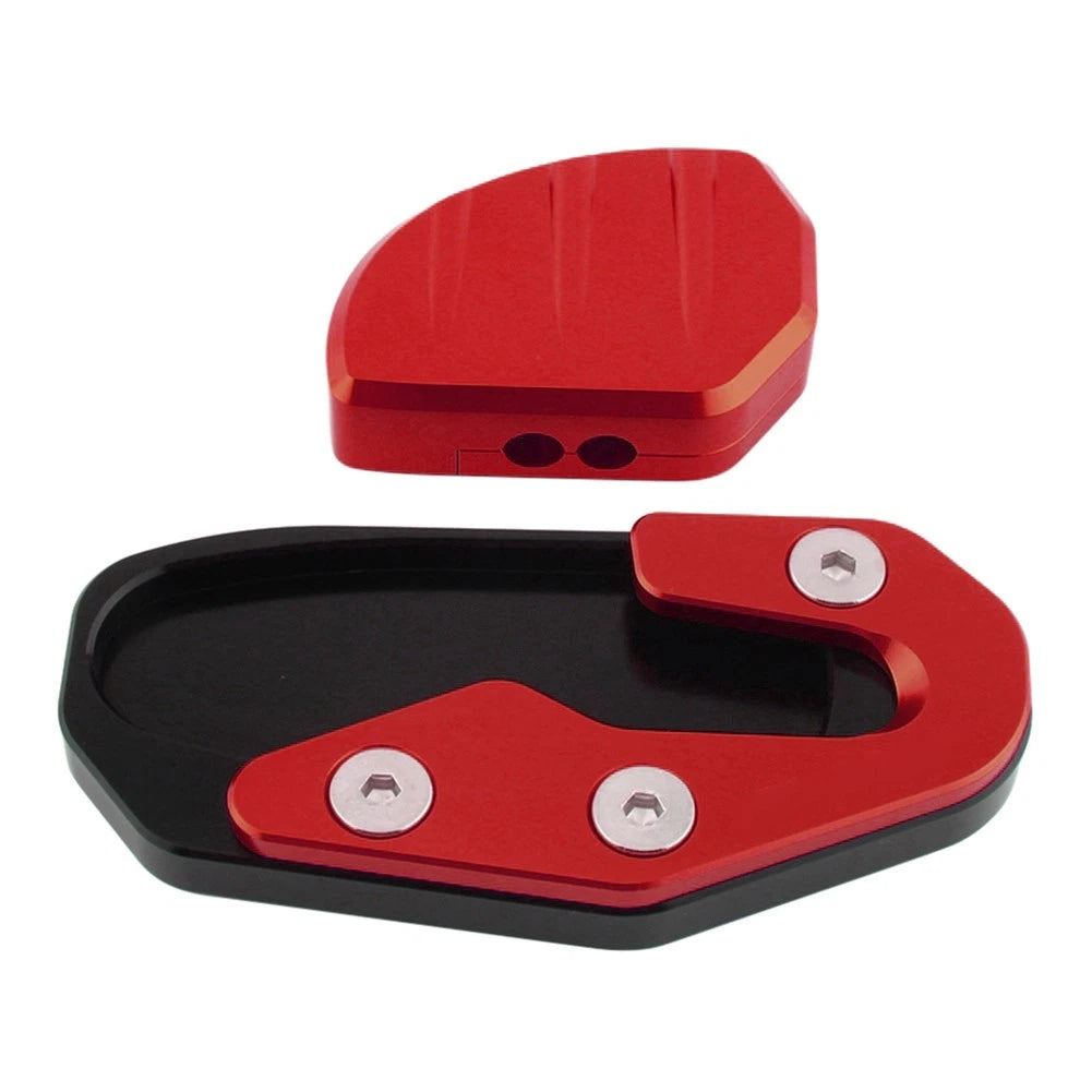 Kickstand Enlarger Support Side Stand Auxiliary Plate Red For Honda PCX160 2025