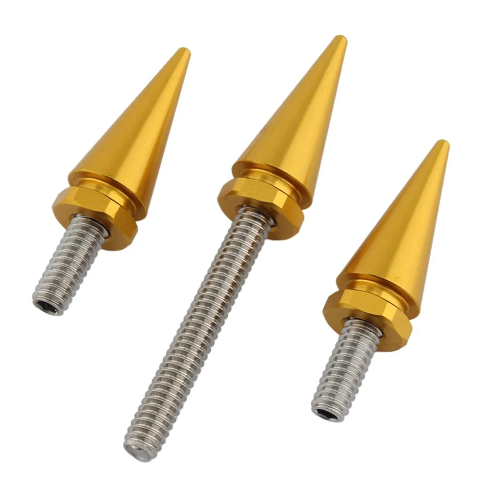 3X 6mm Gold Windshield Screw for Harley Electra Glide (2014–2023)