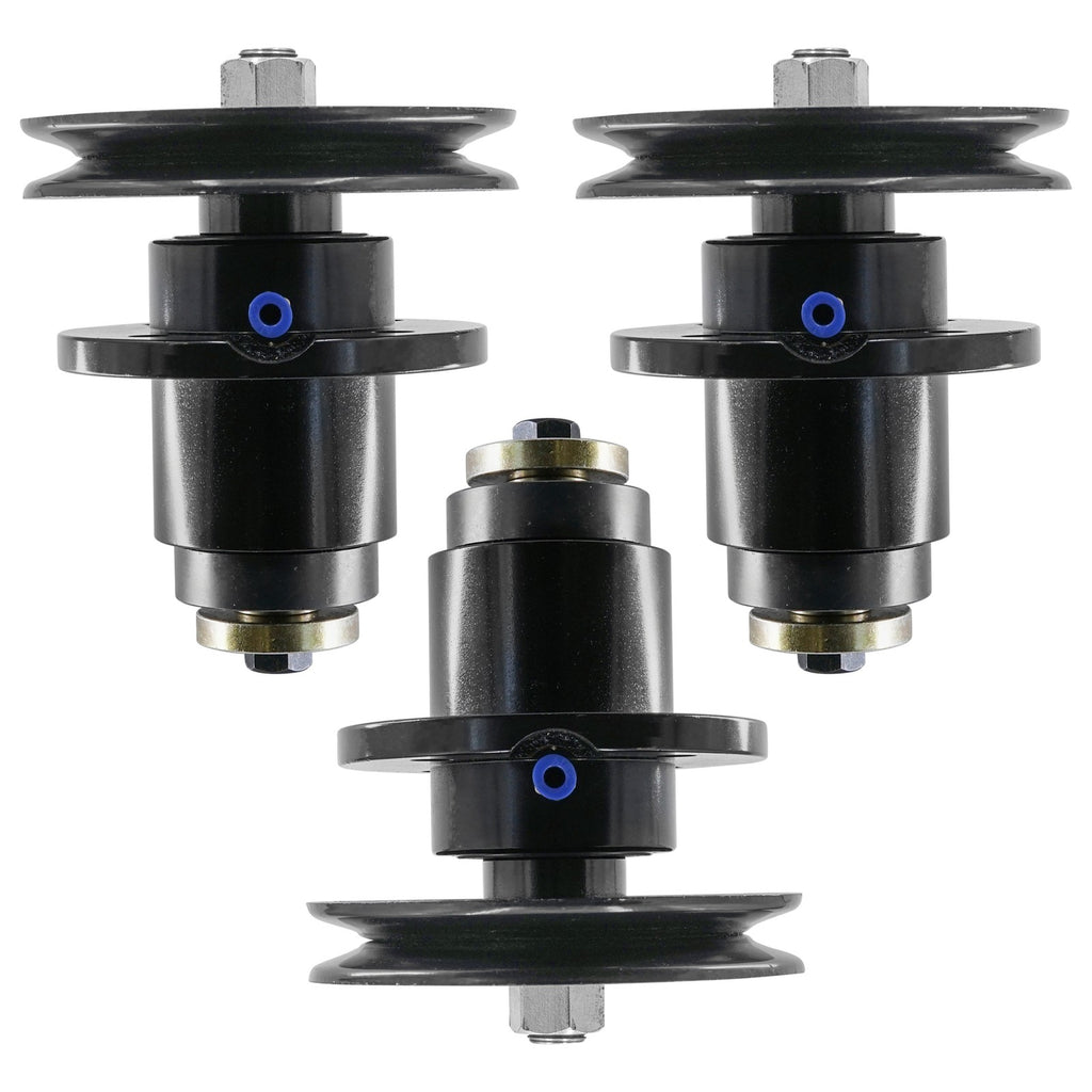 Deck Spindles with 6 in Pulley Replacement for Land Pride (2000–2016)