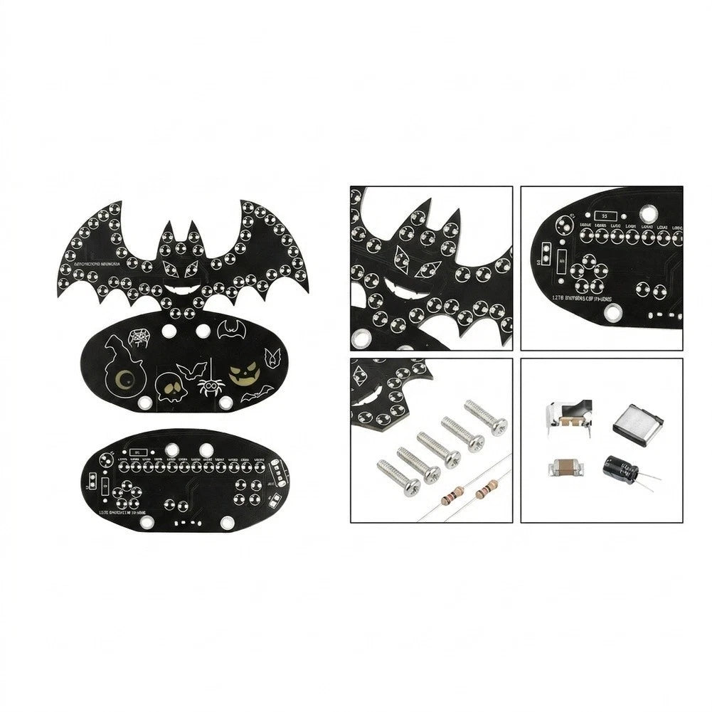 Bat Night Light Soldering Kit for Craft Projects (9.19 x 10.90 x 2.39 cm)