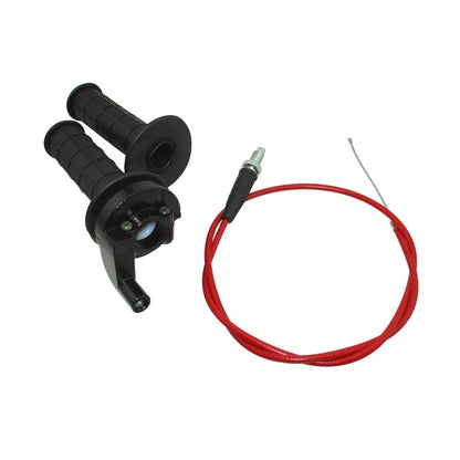 Throttle Cable + Hand Grips for 110cc 125cc 140cc CRF50 SSR BSE (2000–2023)