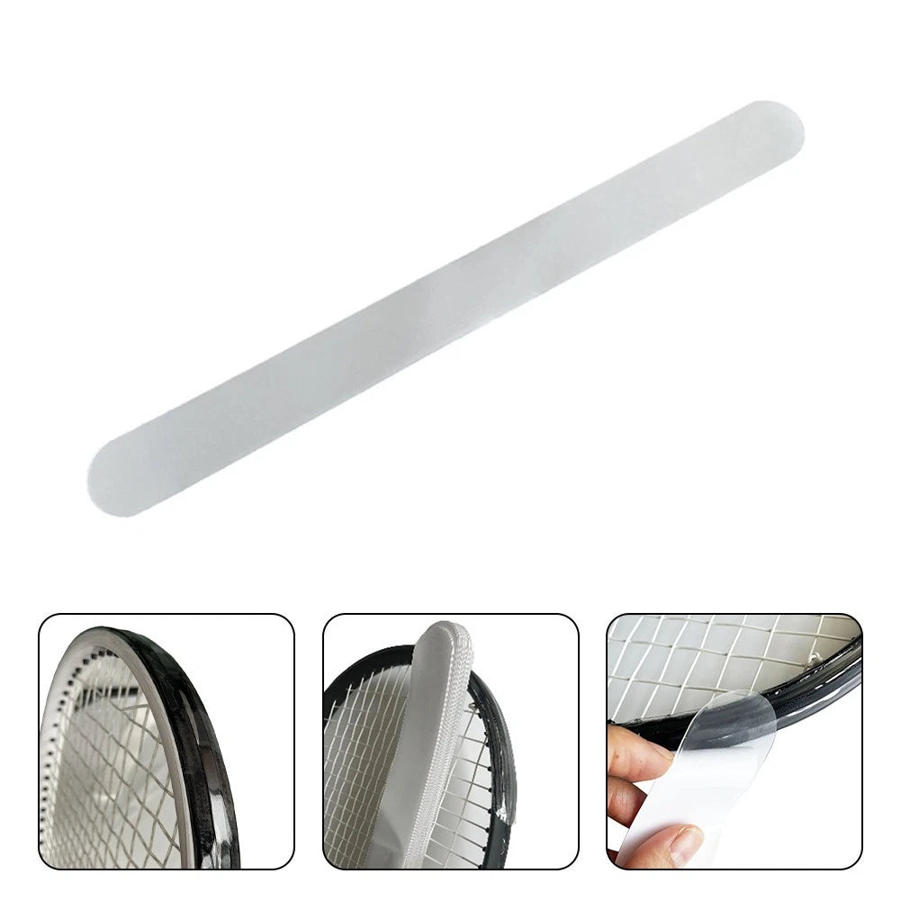 Racket Paddle Tape 37x3.5cm Lightweight Reusable Transparent