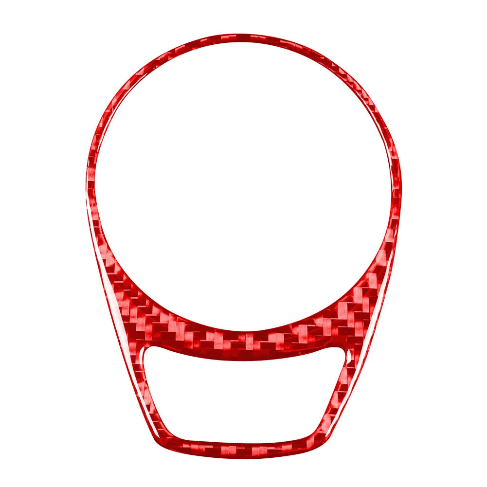 Carbon Fiber FM Switch Panel Cover for BMW 6 Series E63 E64 (2004–2010)