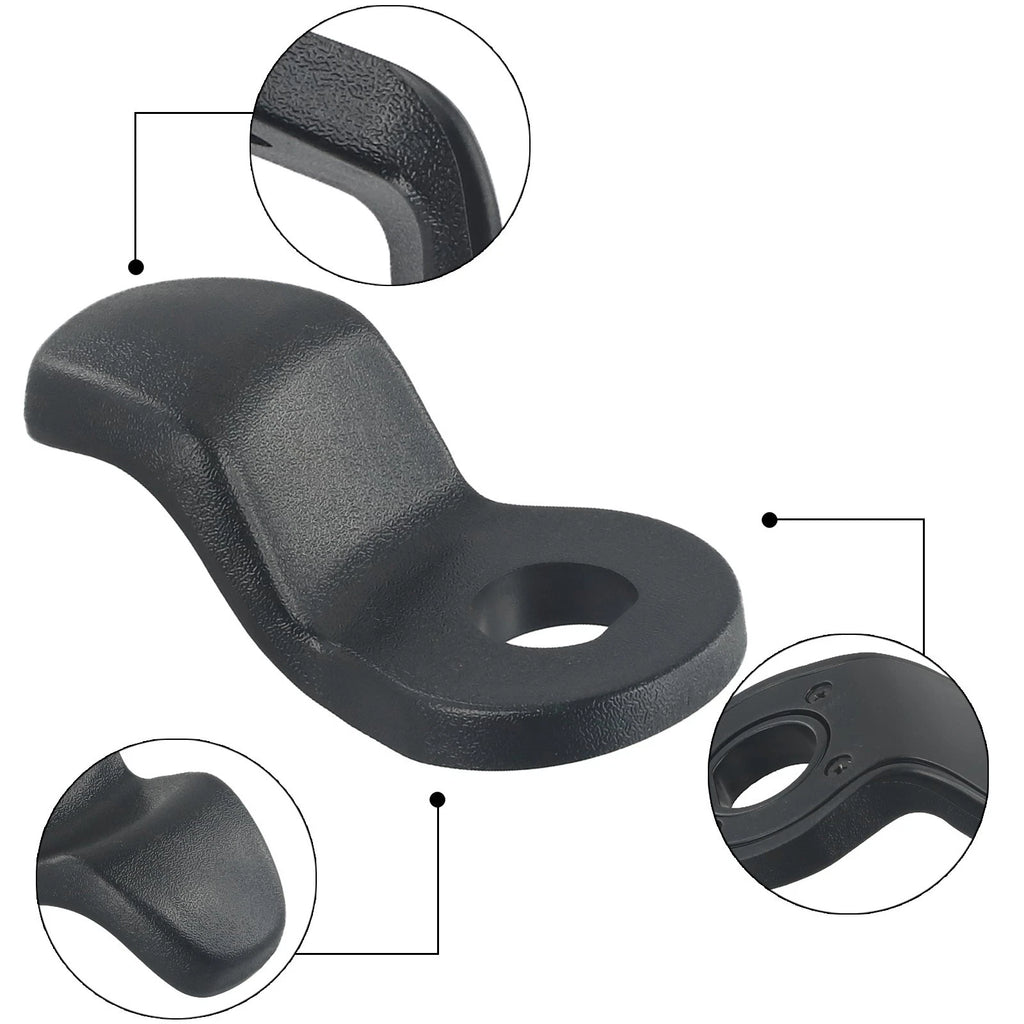 Glass Grip Trunk Door Handle for (1pc, Black)