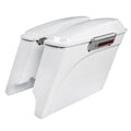 5" Stretched Saddlebags & Conversion Bracket for Harley Softail (1986–2017)