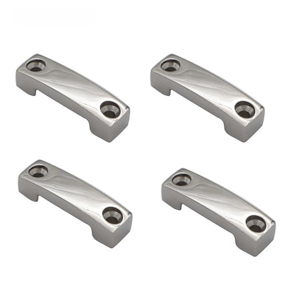 4X Webbing Press Plate 316 SS for Bimini Top and Boat Applications