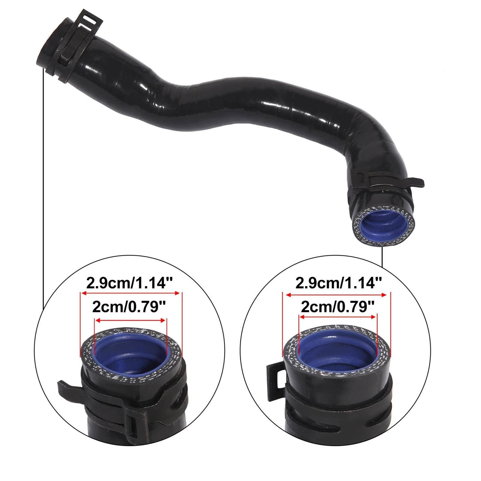 Turbocharger Intake Pipe Hose Replacement for Mercedes-Benz C200 (2010–2013)