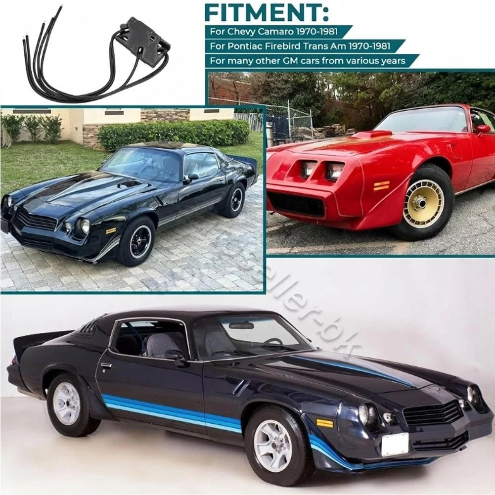 Power Window Switch Connector for Chevy Camaro Pontiac Firebird (1970–1981)