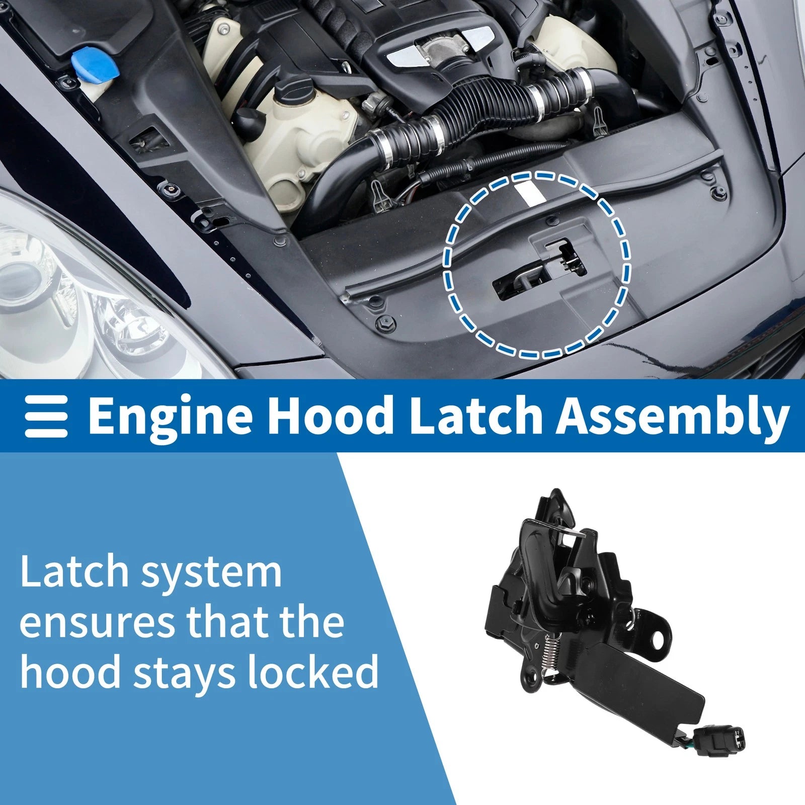 Hood Latch Assembly Replacement for Toyota Avalon (2019–2023)