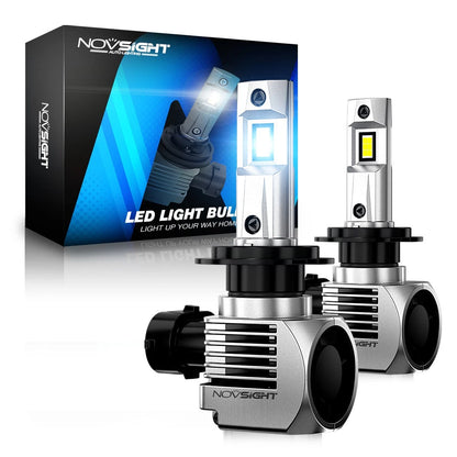 2X H7 LED Headlight Bulb Conversion Kit for NOVSIGHT (20000LM, 6500K)
