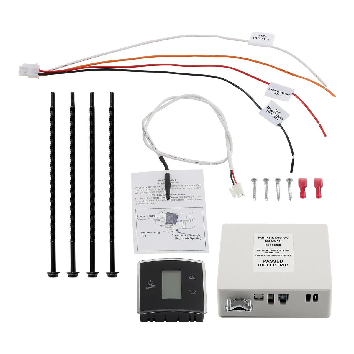 Single Zone CT Thermostat Control Kit for RV Trailer or Camper (3316230.714)