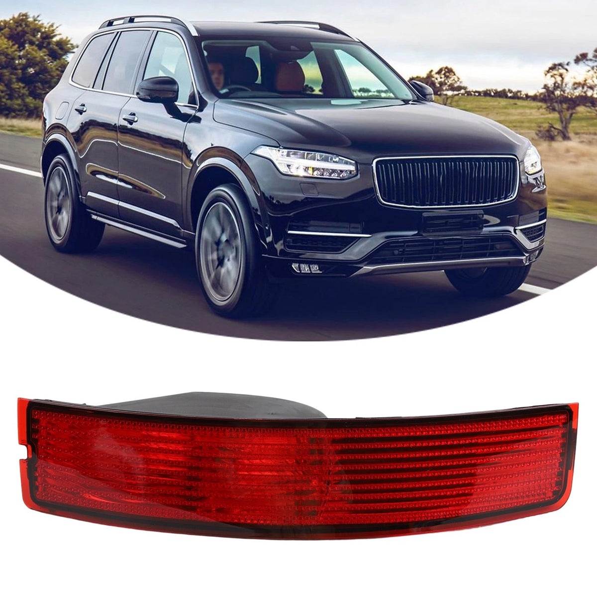 Left Side Rear Reflector Lens for Volvo XC90 (2007–2014)