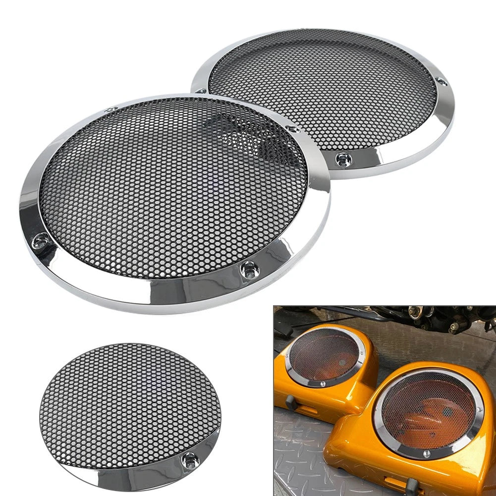 6.5" Lower Vented Fairing Speaker Covers for Harley Electra Glide (2014–2023)