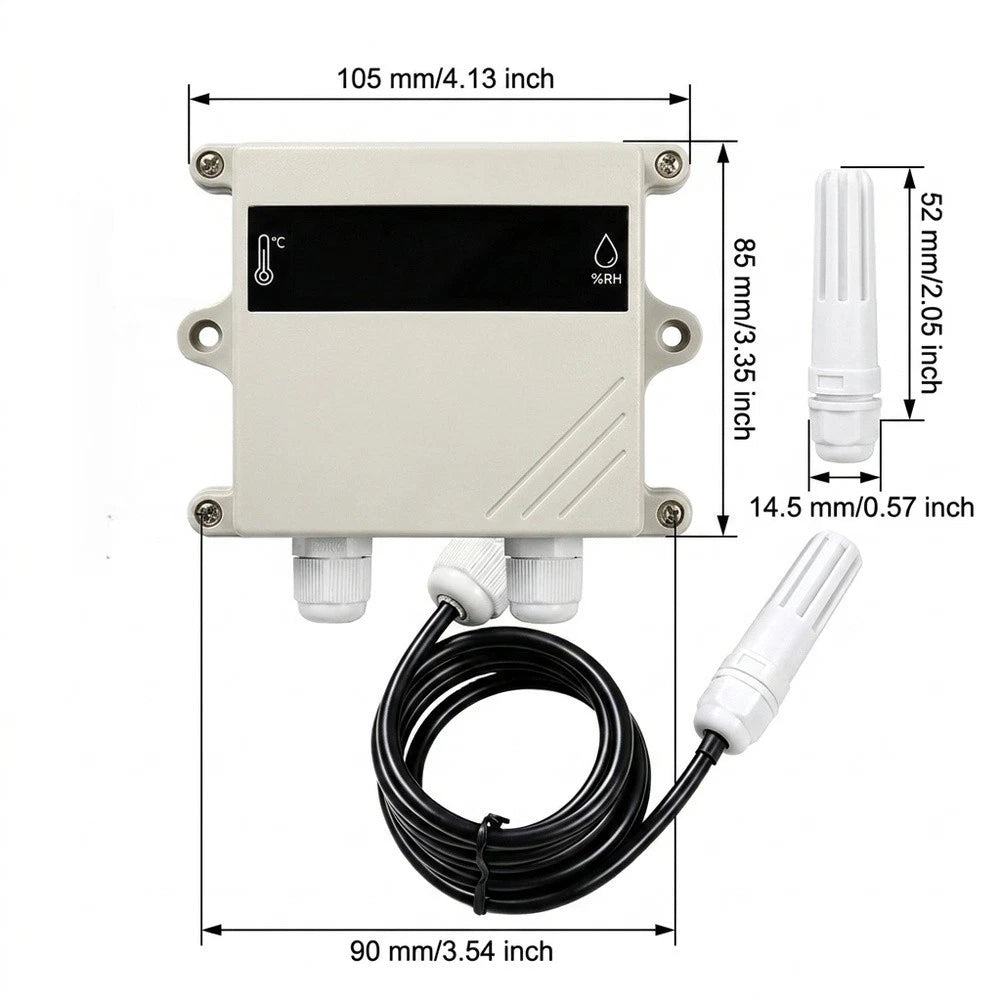Temperature Humidity Transmitter for Outdoor Deployment