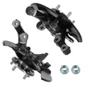 Pair Front Steering Knuckle & Wheel Hub Bearing for Honda Civic (1996–2000)